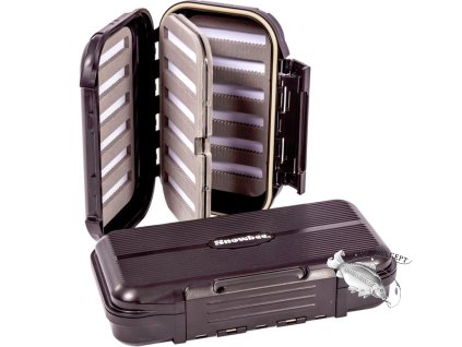 Snowbee Muškařská krabička Centre-Leaf Fly Box - L