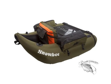 Snowbee Belly Boat Classic Float Tube Kit Olive Green/Black