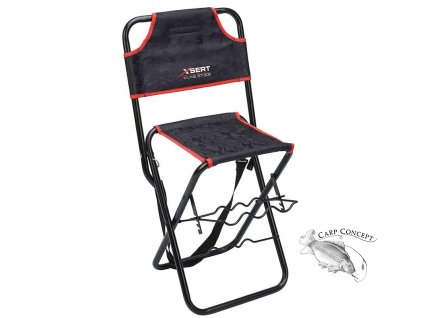 Sert skládací sedačka Siege K-line s držadlem na pruty