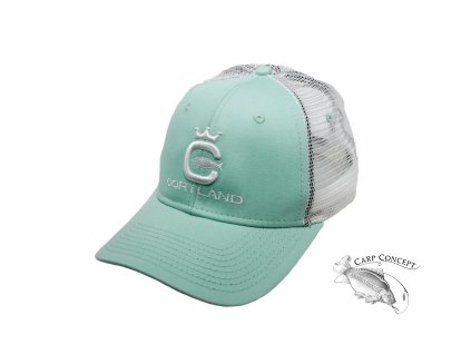 Cortland kšiltovka Overseas Sideline Mesh Cap (Varianta Cool Mint/White)