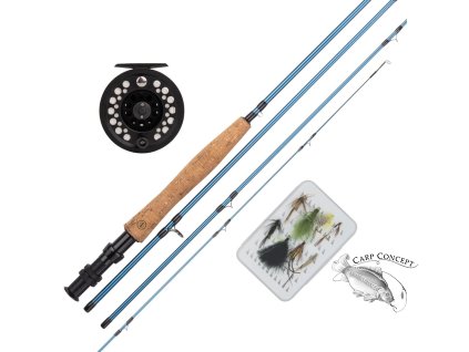 Wychwood muškařský set Fly Fishing Kit 96(2,92m) #6/7