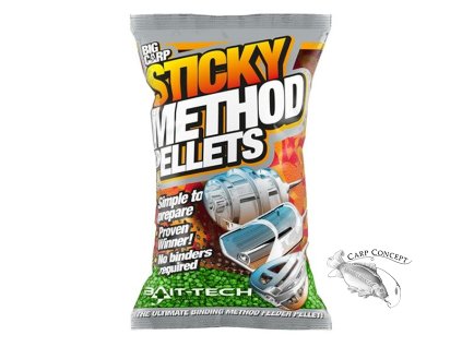 Bait-Tech pelety Sticky Method Micro Green 700 g