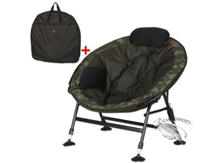 Giants fishing Sedačka Moon Chair Deluxe + přepravní taška
