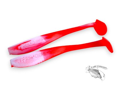 FISHMACHINE Gumová nástraha LONGTAIL KARKULKA 9 až 18cm (Velikost 12cm / 2ks)