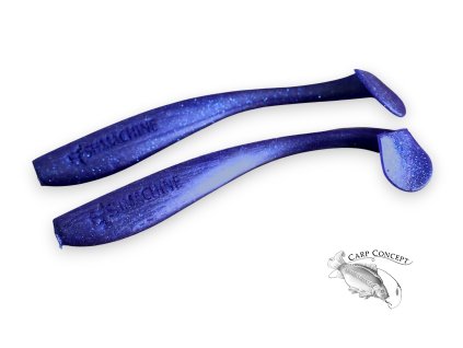 FISHMACHINE Gumová nástraha LONGTAIL MODRÁ 9 až 18cm (Velikost 12cm / 2ks)