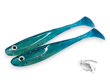 FISHMACHINE Gumová nástraha NATURAL-PULSE MODRÁ 10,5 až 19cm (Velikost 10,5cm / 2ks)