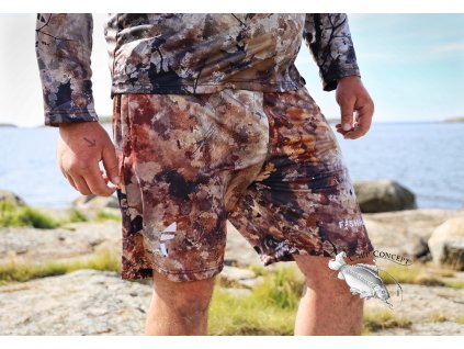 Kraťase FISHMACHINE Riverlake edition (Velikost L)