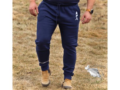 Tepláky FISHMACHINE Navy classic (Velikost L)