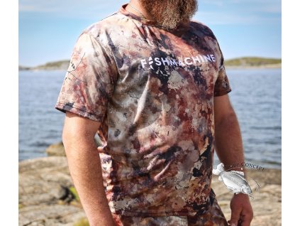 Tričko FISHMACHINE Riverlake edition (Velikost L)