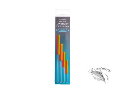 antenky drennan hi vis waggler tips 3 2mm