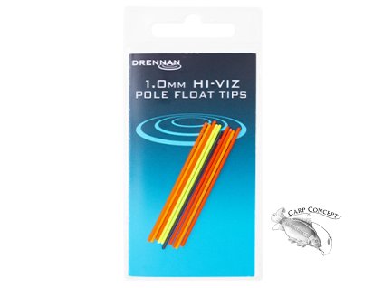 antenky drennan hi viz pole float tips 1 8 mm
