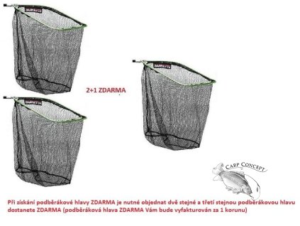 Suretti AKCE Hlava podběráku 50x40cm AKCE 2+1 ZDARMA