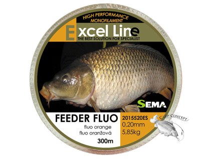 SEMA Feeder fluo 0,22 (Velikost Feeder fluo 0,16)