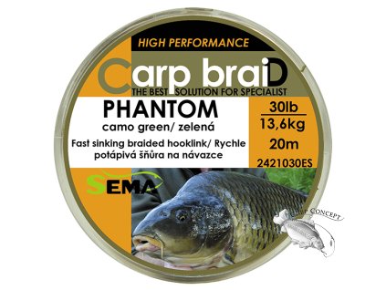 SEMA Phantom Camo 30lbs 20m (Velikost Phantom Camo 20lbs 20m)