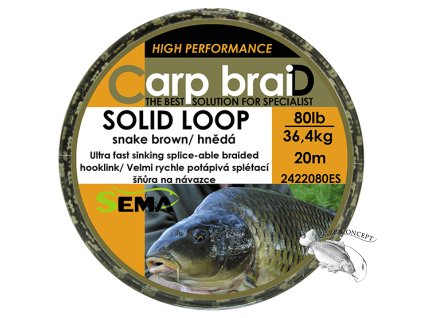 SEMA Solid Loop 60lbs 10m (Velikost Solid Loop 40lbs 10m)