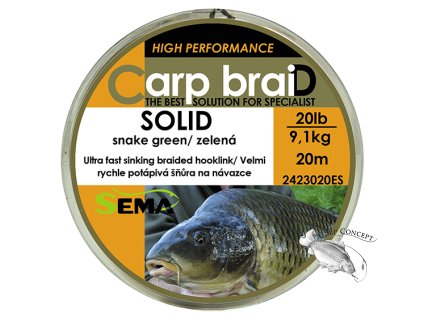 SEMA Solid 30lbs 10m (Velikost Solid 20lbs 10m)