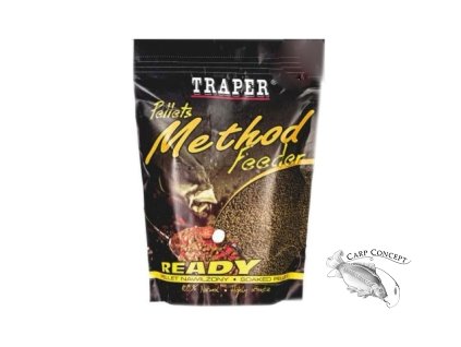 Traper Pelety Method Feeder Ready Tygří ořech 2mm 500g (Velikost Pelety Method Feeder Ready Patentka 2mm 500g)
