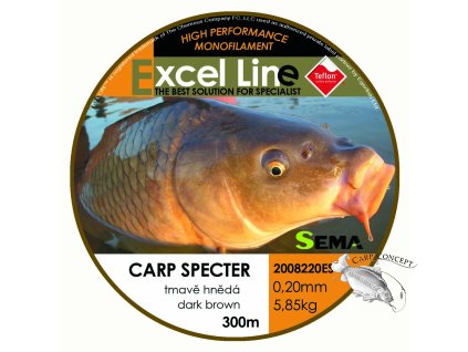 SEMA Carp Specter Teflon 0,33 (Velikost Carp Specter Teflon 0,20)