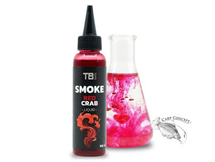 tb baits smoke liquid red crab 100 ml
