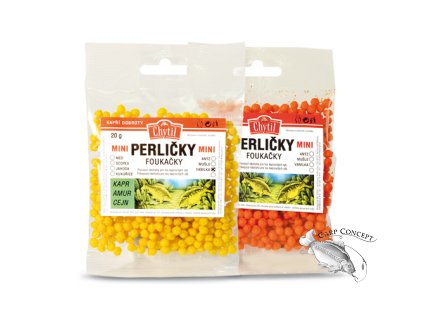 Perličky foukačky MINI 4 mm 20 g (Příchuť Anýz)