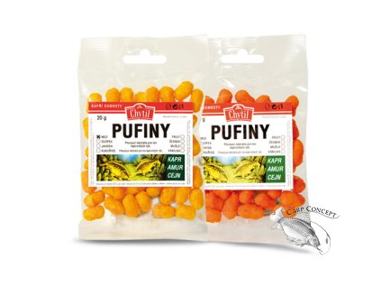 Pufiny 10 mm 20 g (Příchuť Česnek)