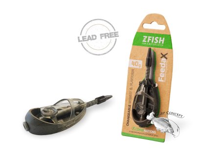 ZFISH Krmítko Method Feeder Feeda X (Gramáž 20g)