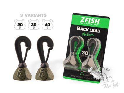 ZFISH Back lead 2ks (Gramáž 20g)