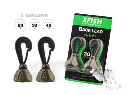 ZFISH Back lead 2ks (Gramáž 20g)