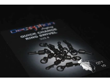 Deception Angling Quick Change Swivels  size 8 , 11 (Počet Velikost 8)