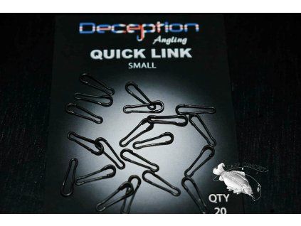 Deception Angling Quick Link qty : 20 (Počet Velikost středn&iacute;)