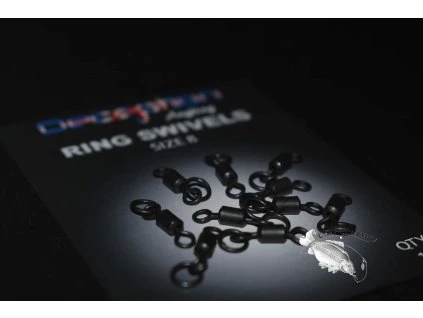Deception Angling Ring Swivels qty: 10 (Počet Velikost 11)