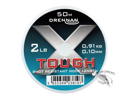 vlasec drennan x tough hooklink 50m