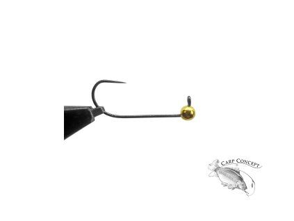 HD BARBLESS #4, 5 ks, GOLD, 0,4 g