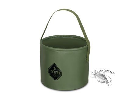 Kulaté skládací vědro Delphin TANK