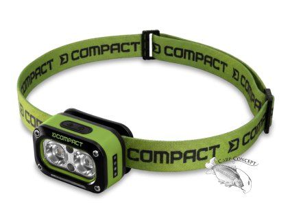 Čelová lampa Delphin COMPACT