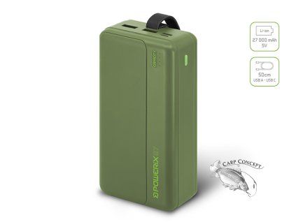 Powerbanka Delphin PoweriX / 27 000 mAh