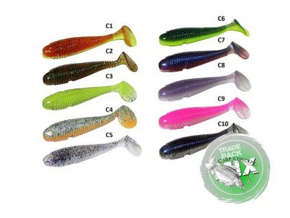 zfish trade pack worm shad 9 5cm