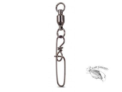 obratlik s karabinkou uni cat camou high protector swivel
