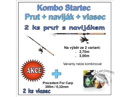 kombo startec prut navijak vlasec 1 1