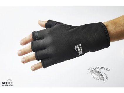 Geoff Anderson Zateplené rukavice AirBear Weather Proof Fingerless Glove