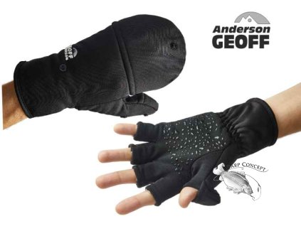 Zateplené otevírací Rukavice Geoff Anderson AirBear (Variant Velikost: L / XL)