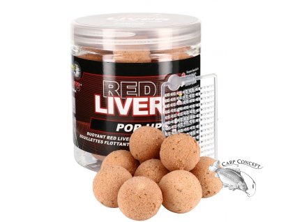 StarBaits  Boilie plovoucí 80g 14mm - Red Liver