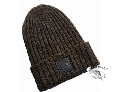 Čepice Geoff Anderson WizWool Njal beanie hnědá