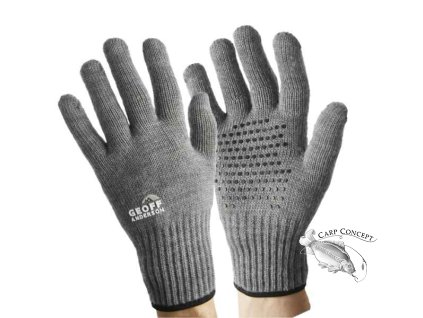 Geoff Anderson rukavice Corespun merino šedé