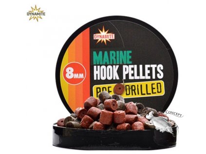 dynamite baits pre drilled marine halibut hook pellets 8mm cutie 99339