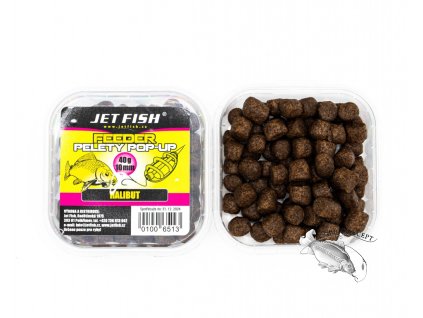 Jet Fish Měkčené pop-up pelety HALIBUT : 40g
