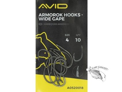 Screenshot 2023 05 03 at 11 40 02 Avid Carp Háčky Armorok Hooks Wide Gape