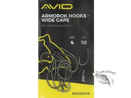 Screenshot 2023 05 03 at 11 40 02 Avid Carp Háčky Armorok Hooks Wide Gape