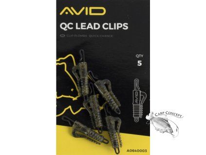 Screenshot 2023 05 19 at 15 10 24 Avid Carp Závěsky na Zátěže Outline QC Lead Clips 5ks