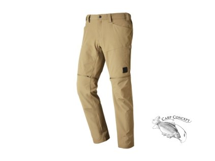 Kalhoty & šortky Geoff Anderson ZipZone II - zelené (Variant Velikost: S)